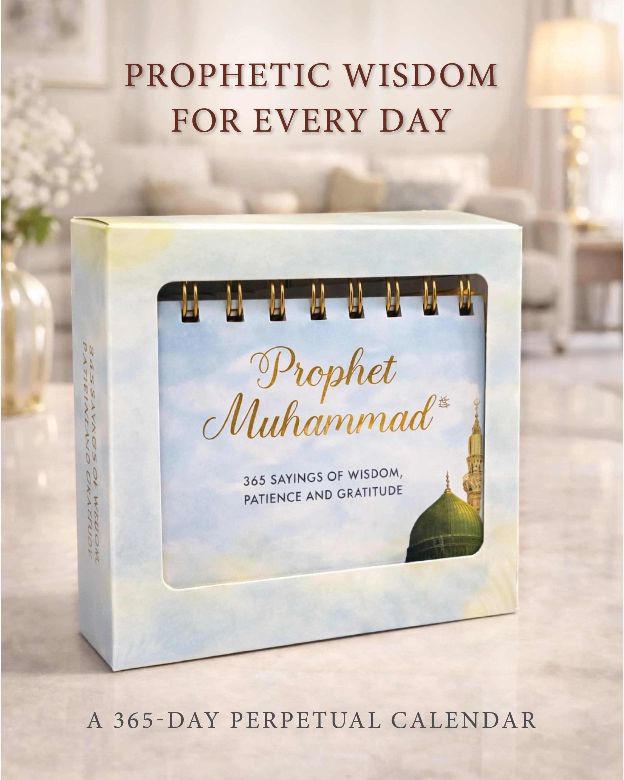 Sayings of the Prophet Muhammad Calendar - English edition - Image 2